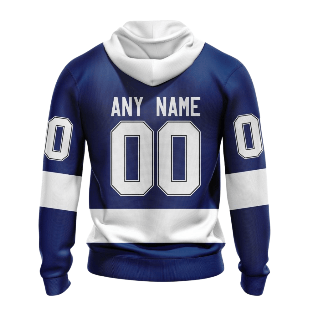 LIMITED EDITION - NEW CUSTOMIZED NHL12 TPL TAMPA BAY LIGHTNING HOODIE