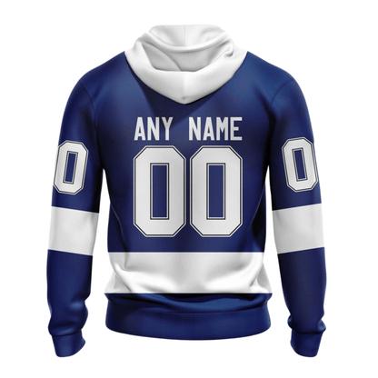 LIMITED EDITION - NEW CUSTOMIZED NHL12 TPL TAMPA BAY LIGHTNING HOODIE