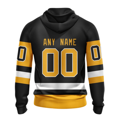 LIMITED EDITION - NEW CUSTOMIZED NHL26 PBP PITTSBURGH PENGUINS HOODIE