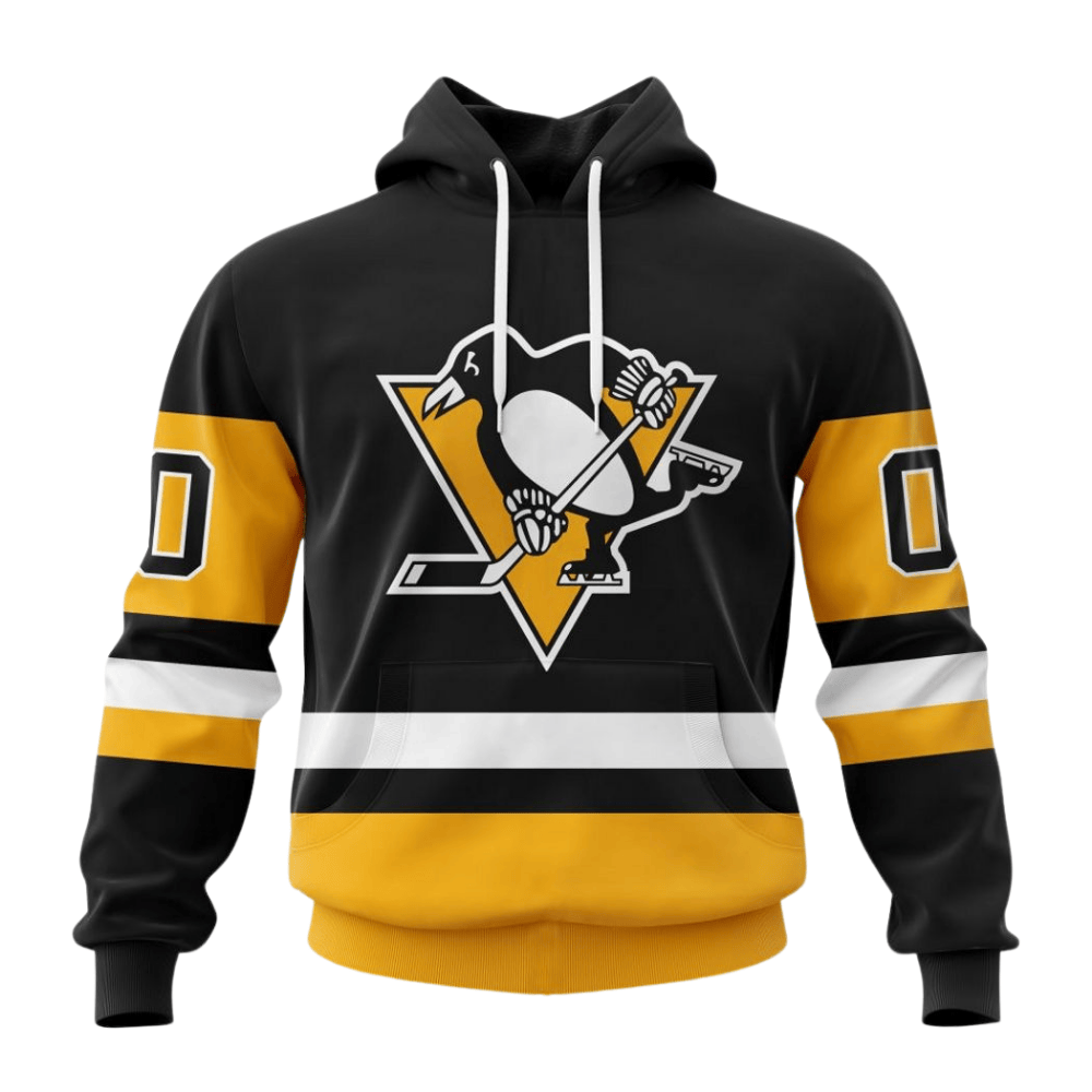 LIMITED EDITION - NEW CUSTOMIZED NHL26 PBP PITTSBURGH PENGUINS HOODIE