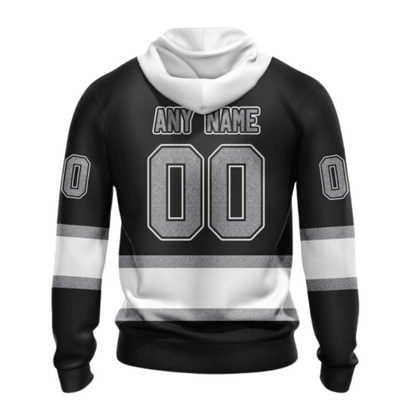 LIMITED EDITION - NEW CUSTOMIZED NHL16 LAK LOS ANGELES KINGS HOODIE