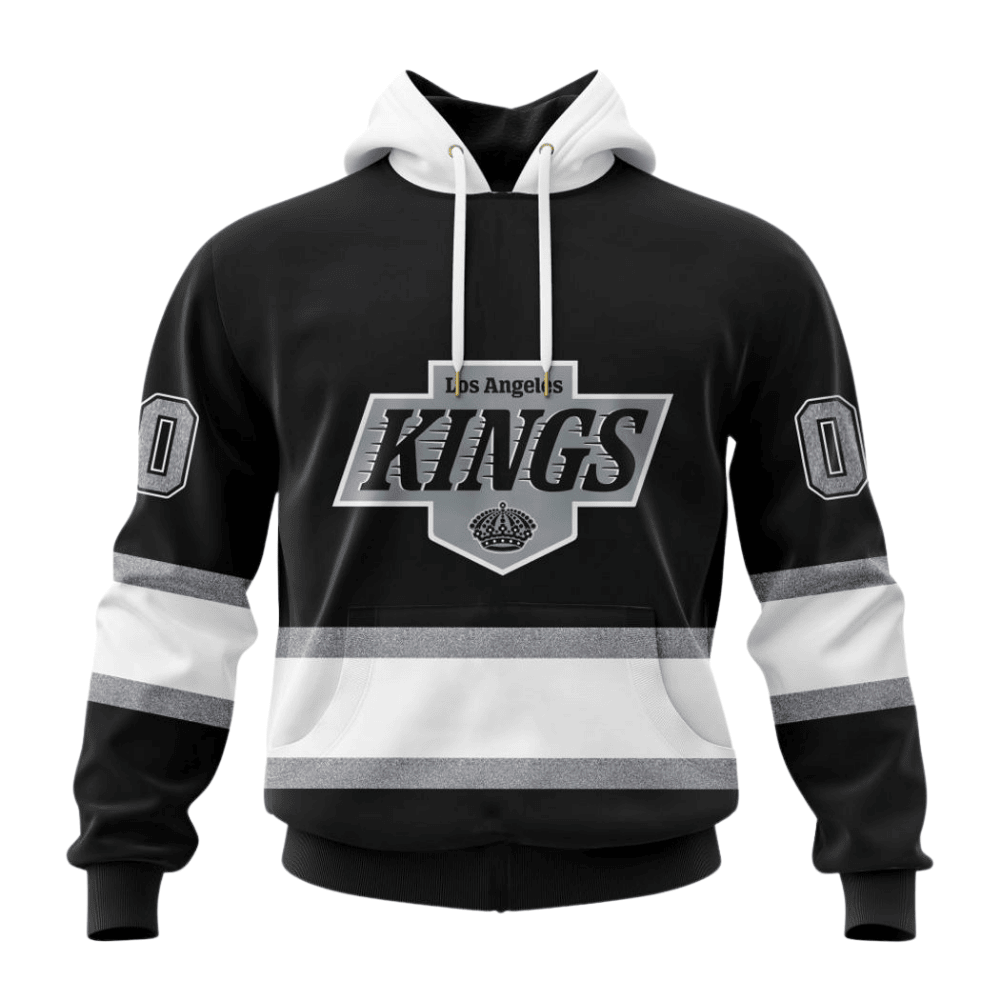 LIMITED EDITION - NEW CUSTOMIZED NHL16 LAK LOS ANGELES KINGS HOODIE