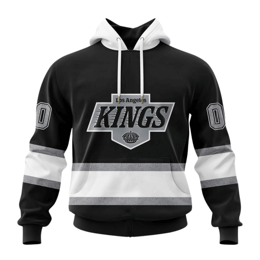 LIMITED EDITION - NEW CUSTOMIZED NHL16 LAK LOS ANGELES KINGS HOODIE