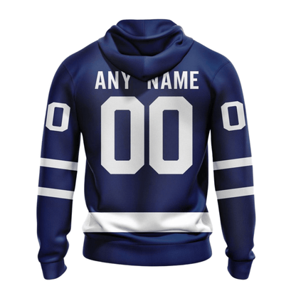 LIMITED EDITION - NEW CUSTOMIZED NHL23 TML TORONTO MAPLE LEAFS HOODIE