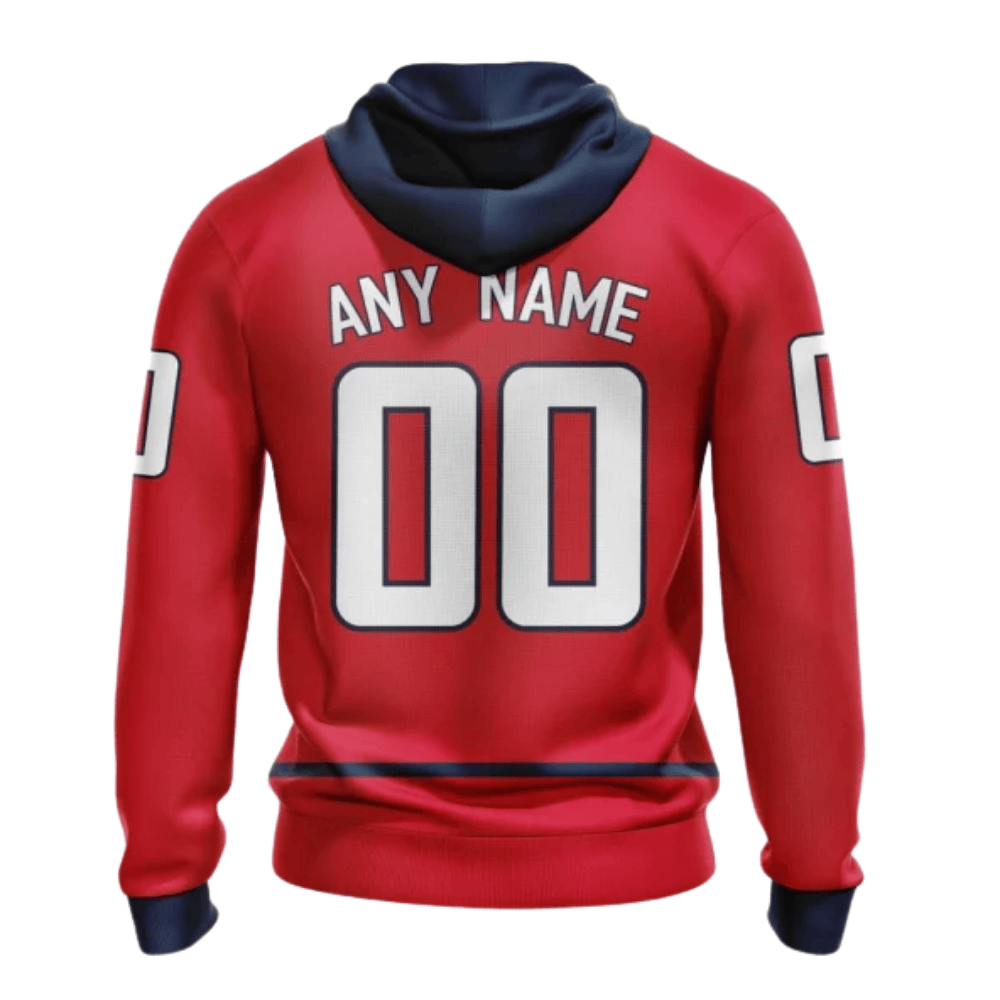 LIMITED EDITION - NEW CUSTOMIZED NHL10 WCP WASHINGTON CAPITALS HOODIE