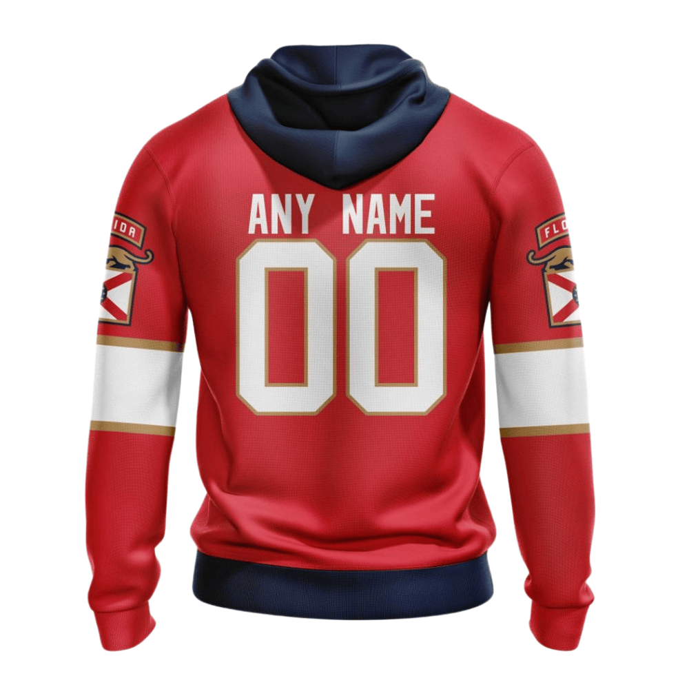 LIMITED EDITION - NEW CUSTOMIZED NHL01 FPT FLORIDA PANTHERS HOODIE