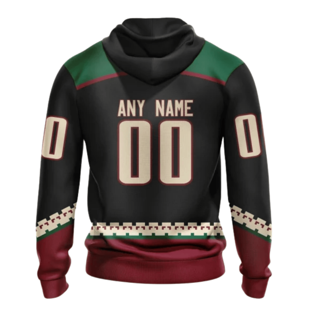 LIMITED EDITION - NEW CUSTOMIZED NHL30 AZC ARIZONA COYOTES HOODIE