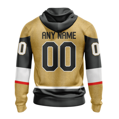 LIMITED EDITION - NEW CUSTOMIZED NHL04 VGK VEGAS GOLDEN KNIGHTS HOODIE
