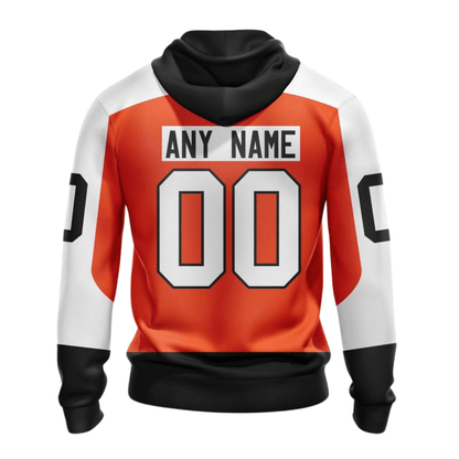 LIMITED EDITION - NEW CUSTOMIZED NHL27 PPF PHILADELPHIA FLYERS HOODIE