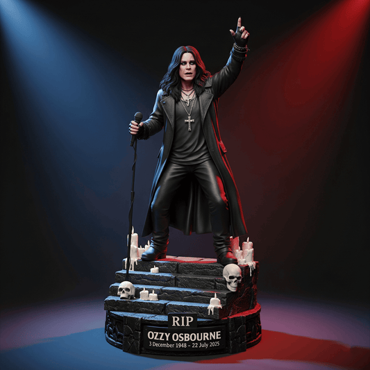 LIMITED EDITION -NEW PREMIUM OZZY OSBOURNE ACRYLIC BLOCK PLAQUE