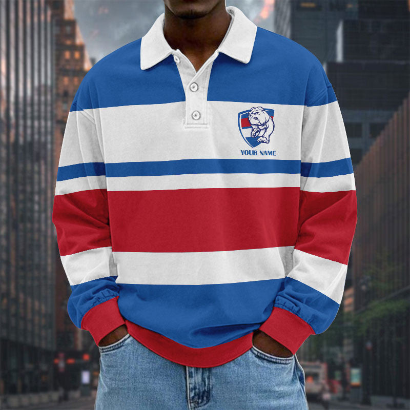 LIMITED EDITION - NEW 17 WTBD SPECIAL TYPE CUSTOM NAME MEN LONG SLEEVE POLO