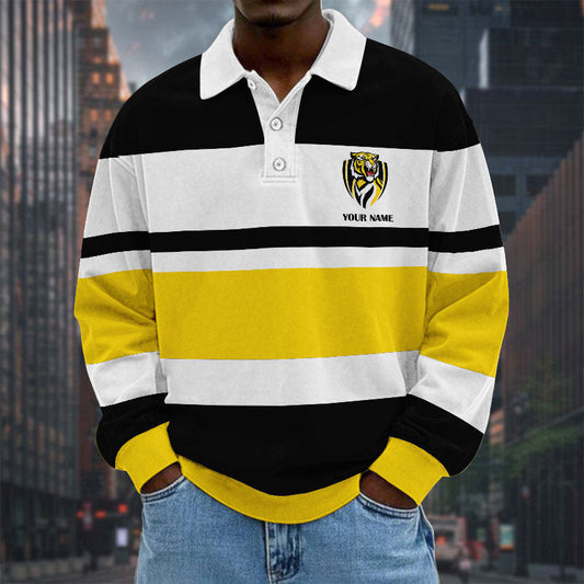 LIMITED EDITION - NEW 06 RTG SPECIAL TYPE CUSTOM NAME MEN LONG SLEEVE POLO