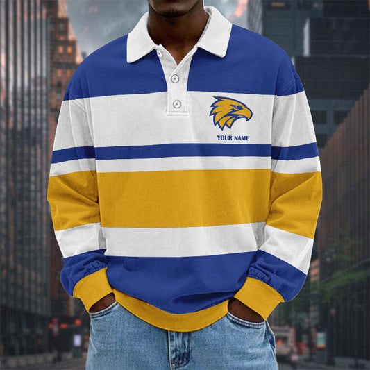 LIMITED EDITION - NEW 16 WCE SPECIAL TYPE CUSTOM NAME MEN LONG SLEEVE POLO