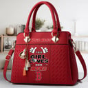 LIMITED EDITION - NEW CUSTOMIZED MLB03 BRS BOSTON RED SOX WOMEN'S HANDBAGS MULTICOLOR