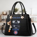 LIMITED EDITION - NEW CUSTOMIZED MLB04 CCS CHICAGO CUBS WOMEN'S HANDBAGS MULTICOLOR