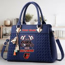 LIMITED EDITION - NEW CUSTOMIZED MLB25 BOS BALTIMORE ORIOLES WOMEN'S HANDBAGS MULTICOLOR