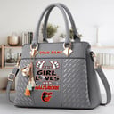 LIMITED EDITION - NEW CUSTOMIZED MLB25 BOS BALTIMORE ORIOLES WOMEN'S HANDBAGS MULTICOLOR
