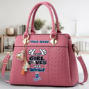 LIMITED EDITION - NEW CUSTOMIZED MLB19 KCR KANSAS CITY ROYALS WOMEN'S HANDBAGS MULTICOLOR