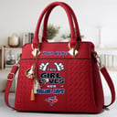 LIMITED EDITION - NEW CUSTOMIZED MLB12 TBJ TORONTO BLUE JAYS WOMEN'S HANDBAGS MULTICOLOR
