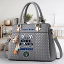 LIMITED EDITION - NEW CUSTOMIZED MLB15 MBS MILWAUKEE BREWERS WOMEN'S HANDBAGS MULTICOLOR
