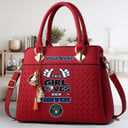 LIMITED EDITION - NEW CUSTOMIZED MLB15 MBS MILWAUKEE BREWERS WOMEN'S HANDBAGS MULTICOLOR