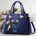 LIMITED EDITION - NEW CUSTOMIZED MLB21 TBR TAMPA BAY RAYS WOMEN'S HANDBAGS MULTICOLOR