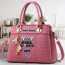 LIMITED EDITION - NEW CUSTOMIZED MLB21 TBR TAMPA BAY RAYS WOMEN'S HANDBAGS MULTICOLOR