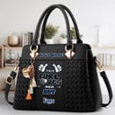 LIMITED EDITION - NEW CUSTOMIZED MLB21 TBR TAMPA BAY RAYS WOMEN'S HANDBAGS MULTICOLOR