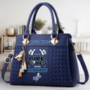 LIMITED EDITION - NEW CUSTOMIZED MLB02 LAD LOS ANGELES DODGERS WOMEN'S HANDBAGS MULTICOLOR