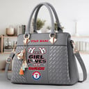 LIMITED EDITION - NEW CUSTOMIZED MLB08 TRS TEXAS RANGERS WOMEN'S HANDBAGS MULTICOLOR