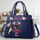 LIMITED EDITION - NEW CUSTOMIZED MLB13 CGS CLEVELAND GUARDIANS WOMEN'S HANDBAGS MULTICOLOR