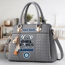 LIMITED EDITION - NEW CUSTOMIZED MLB14 SMS SEATTLE MARINERS WOMEN'S HANDBAGS MULTICOLOR