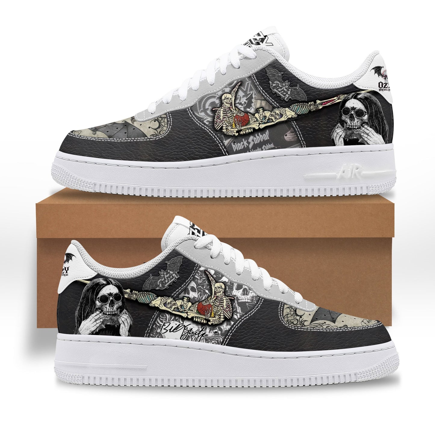 NEW PREMIUM BLACK SABBATH x OZZY OSBOURNE SNEAKERS