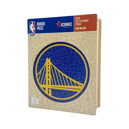 LIMITED EDITION - NEW CUSTOMIZED NBA12 GS GOLDEN STATE WARRIORS WOODEN PUZZLE