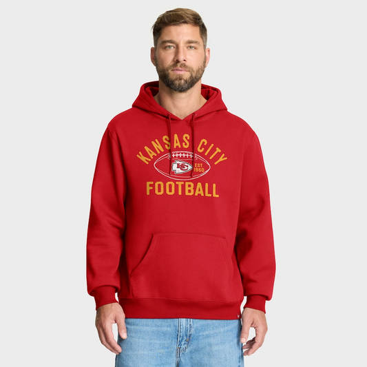 LIMITED EDITION - NEW PREMIUM NFL01 KCC KANSAS CITY CHIEFS HOME KITS HOODIE