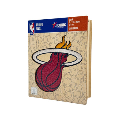 LIMITED EDITION - NEW CUSTOMIZED NBA20 MH MIAMI HEAT WOODEN PUZZLE