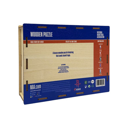 LIMITED EDITION - NEW CUSTOMIZED NBA07 HR HOUSTON ROCKETS WOODEN PUZZLE