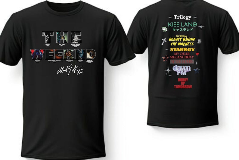LIMITED EDITION - NEW PREMIUM THE WEEKND UNISEX T-SHIRT