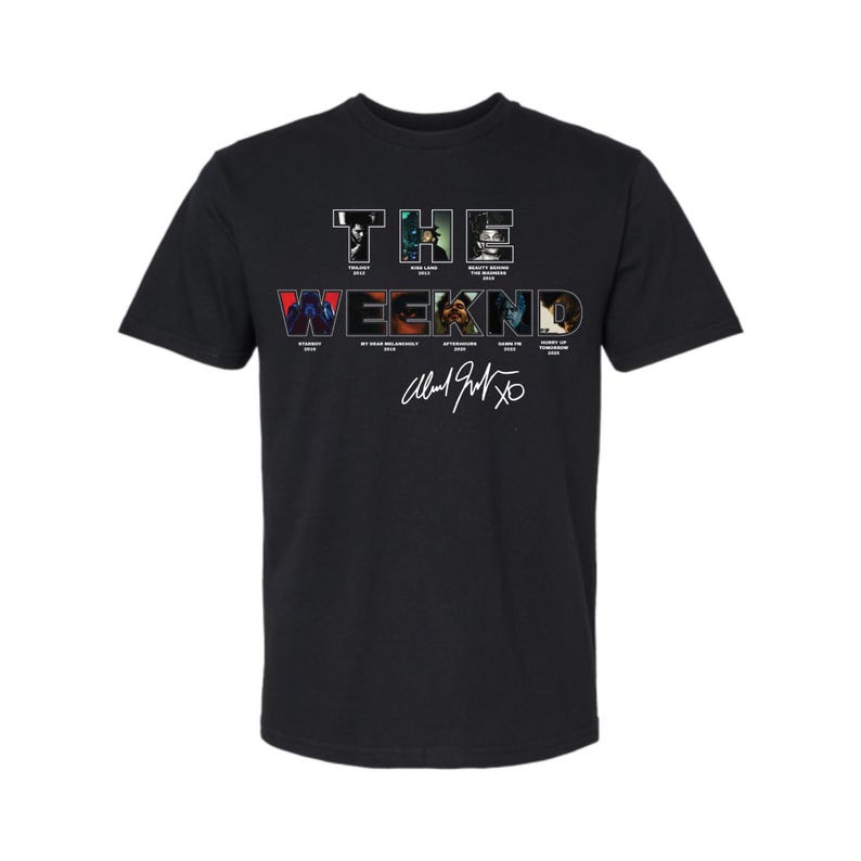 LIMITED EDITION - NEW PREMIUM THE WEEKND UNISEX T-SHIRT