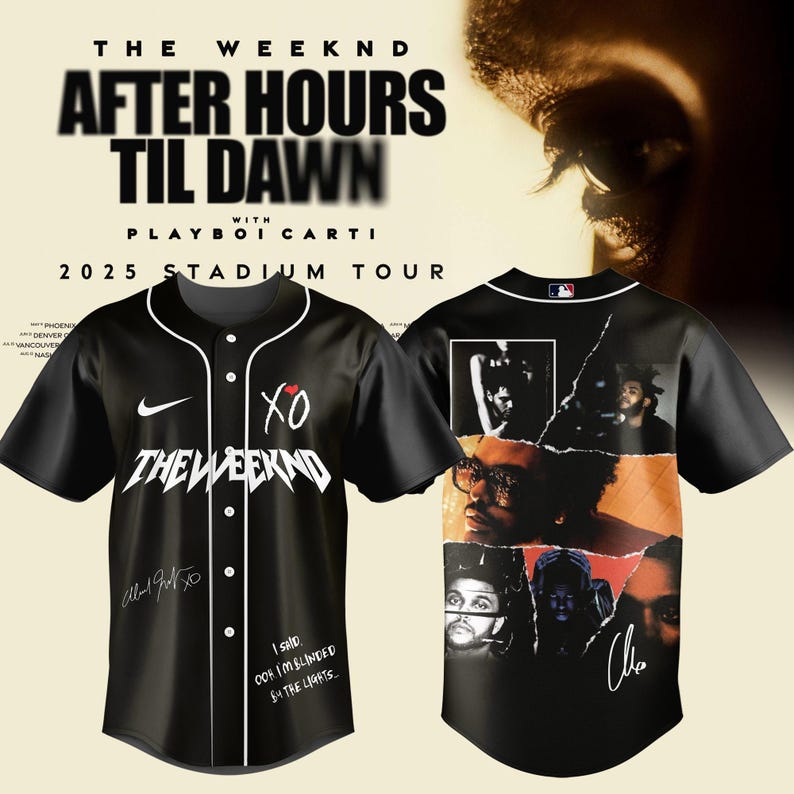 LAD x The Weeknd After Hours Til Dawn Jersey Limited Edition