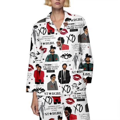 PREMIUM THE WEEKND PYJAMAS SET GIFT FOR FAN