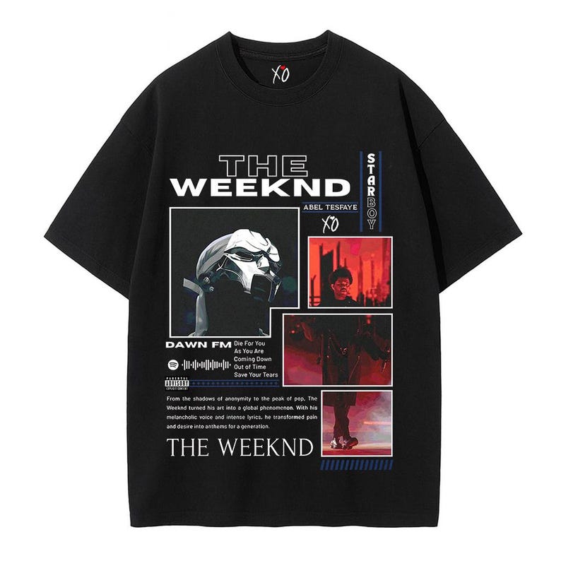 LIMITED EDITION - NEW PREMIUM THE WEEKND UNISEX T-SHIRT