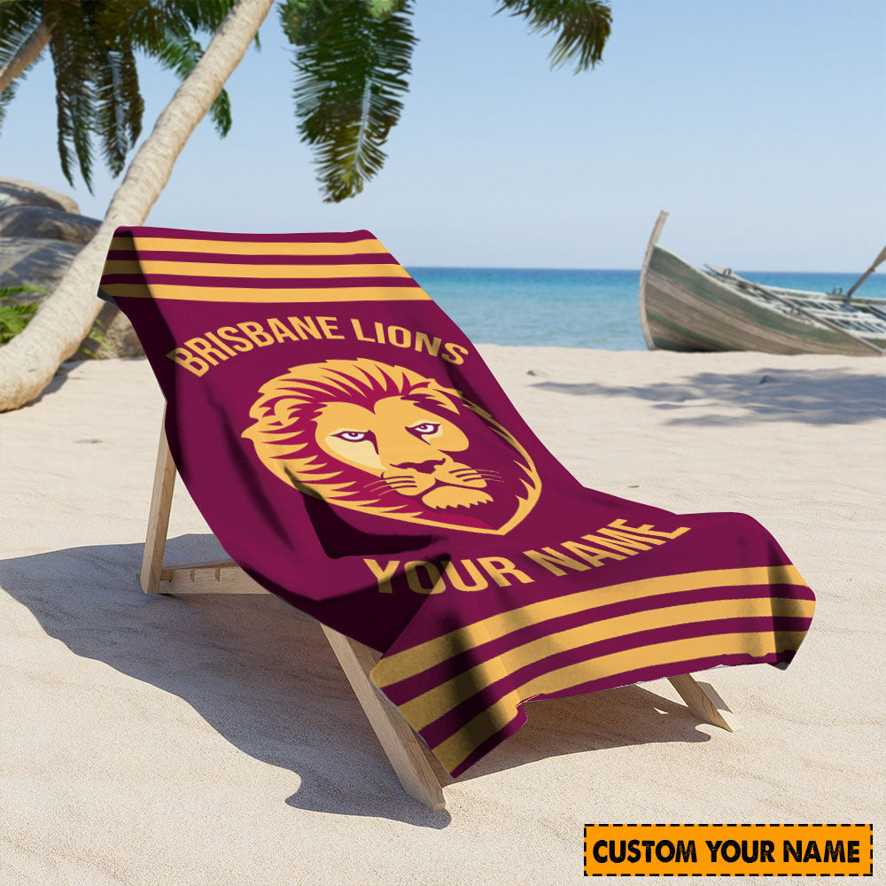 LIMITED EDITION - NEW 02 BBL CUSTOMIZED BEACH & BATH TOWEL