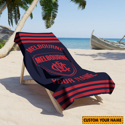 LIMITED EDITION - NEW 11 MBDM CUSTOMIZED BEACH & BATH TOWEL