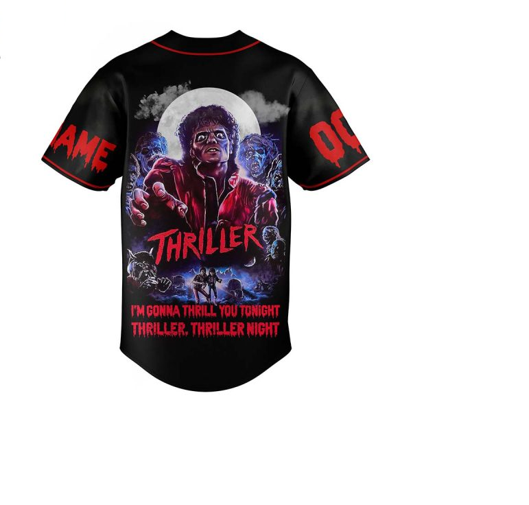 Michael Jackson Baseball Jersey
