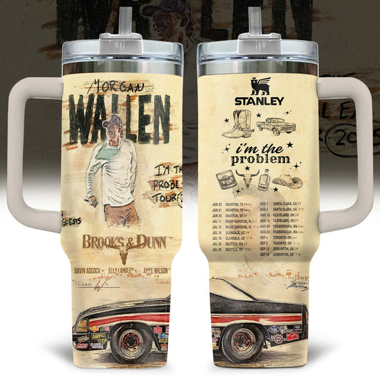 New MGWL Premium 40OZ Tumbler With Handle