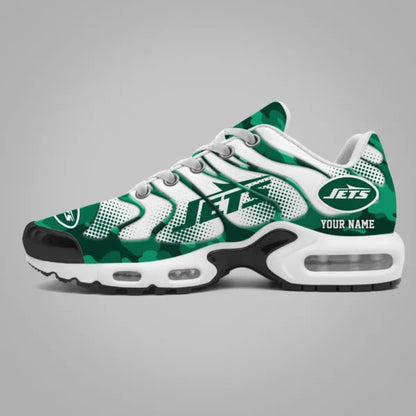 LIMITED EDITION - NEW CUSTOMIZED NFL25 NYJ NEW YORK JETS UNISEX AIR MAX PLUS SNEAKERS