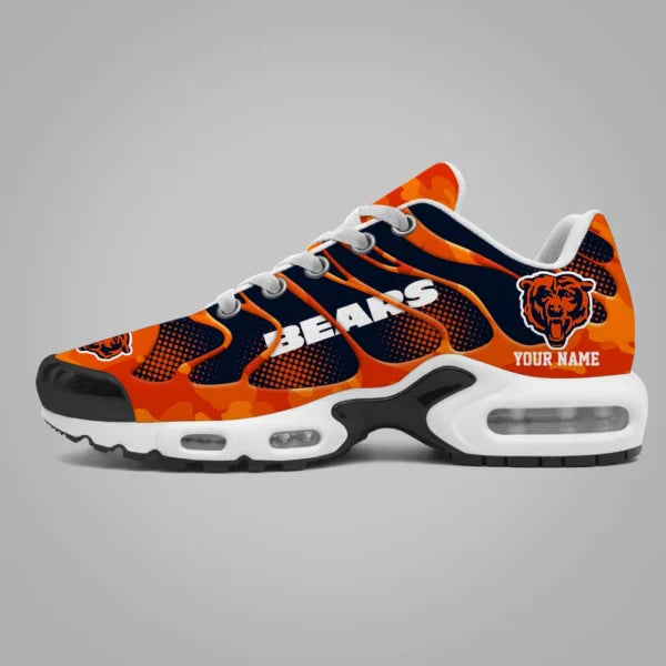 LIMITED EDITION - NEW CUSTOMIZED NFL26 CCB CHICAGO BEARS UNISEX AIR MAX PLUS SNEAKERS