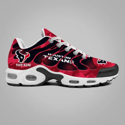 LIMITED EDITION - NEW CUSTOMIZED NFL15 HTT HOUSTON TEXANS UNISEX AIR MAX PLUS SNEAKERS