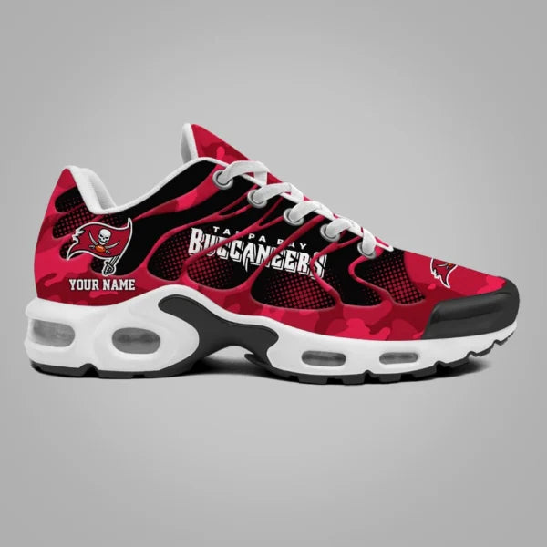 LIMITED EDITION - NEW CUSTOMIZED NFL10 TBB TAMPA BAY BUCCANEERS UNISEX AIR MAX PLUS SNEAKERS